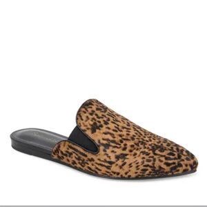 Splendid Liza Slide Calf Fur Cheetah size 8